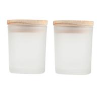 2 Pcs Tazza Di Candela Profumata Barattolo Per Fare Candele Contenitore Fai Da