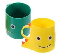 2 Pcs Tazza Di Collutorio Dei Cartoni Animati Alunno Coppa Per Bambini