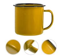 2 Pcs Tazze Retrò Coppa D'epoca Tazza Smaltata Metallo Campeggio Da Caffè