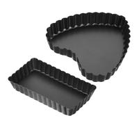 2 Pcs Teglia Forno Piccola Tortiera Cuore Apribile Da Forma Di Tortiere