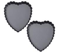 2 Pcs Teglie A Forma Di Cuore Per La Cottura Padella Da Forno Pizza