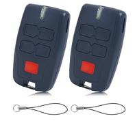 2 Pcs telecomandi per porta da garage BFT Mitto 4 B RCB04 433,92 MHz, telecomando per cancello elettrico BFT MITTO B RCB04 R1 CLEAR ICE RCB02 VINEYARD, 4 canali, 4 pulsanti