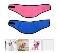 2 Pcs Telo Rinfrescante Cane Sciarpa Per Cani Il Raffreddamento Del