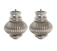 2 Pcs Terminali Per Aste Tende Bastoni Testa Canna Da Terminale Bastone