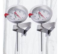 2 Pcs Termometro Olio Frittura Carne Termometri Della Cucina Per Il Cibo