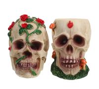 2 Pcs Teschio Decorativo Skull Divertente Decorazioni Per La Casa Horror