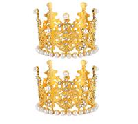 2 Pcs Tiara Di Strass Per La Decorazione Della Torta Decorazioni Baby Shower