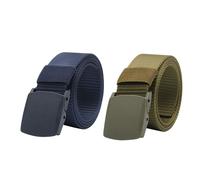 2 Pcs Tinta Unita Cintura Da Allenamento All'aperto Di Tela Casual Esterna