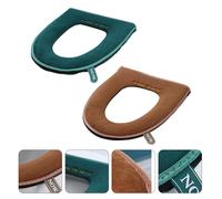 2 Pcs Toilet Seat Copri Water Wc Universale Coprisedile Per Copertine Bagno