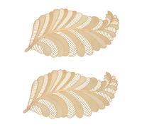 2 Pcs Tovagliette Plastica Pallegnine PVC Tovaglietta Decorativa
