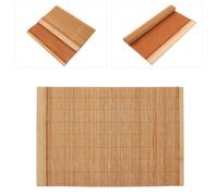 2 Pcs Tovagliette Resistenti Al Calore Tovaglietta in Bamboo Schema Di Bambù