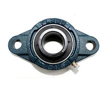 2 PCS - UCFL 205 / SFT25 25 mm bore, Mounted Block Cast Housing Self-aligning Pillow Bearing