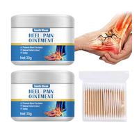 2 pcs Unguento per il Tallone, Crema Tallone, Preparato per Sperone Calcaneare, Crema Contro lo Sperone Calcaneare per la Cura dei Piedi, Allevia il Dolore ai Piedi, Lenitivo per le Articolazioni