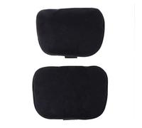 2 Pcs Universal Car Headrest per Auto, Ufficio, Sedia da Gioco | Class Ultra Soft Pillow for Mercedes Benz Maybach Dropshipping(Black)