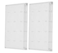 2 Pcs Valigetta Punte Trapano Porta Fresa Unghie Bit Per Portatile