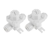 2 Pcs Valvola Di Controllo Del Flusso Dell'acqua Regolatore Pressione Filtro