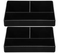 2 Pcs Vano Portaoggetti Scatola The Bustine Contenitore Di Zucchero