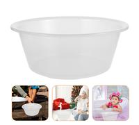 2 Pcs Vasca Di Plastica Lavatoio Massaggiatore Per Pediluvio Secchio Pulizia