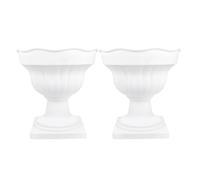 2 Pcs Vasi Di Fiori Creativi Vaso Fioriera in Urna Plastica Artificiali