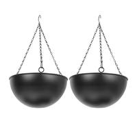 2 Pcs Vasi Fiori Da Appendere Pensili Esterno Giardino Porta Del Vaso Ferro