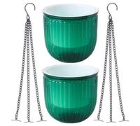 2 Pcs Vasi Pensili Da Esterno Per Fiori Piantatrici Appese All'aperto