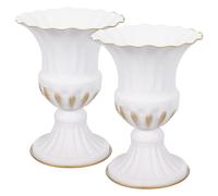 2 Pcs Vaso Di Fiori Commemorativo Decorazioni Cimiteriali Per Tomba