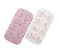 2 Pcs Vassoio Flessibile Per Cubetti Di Ghiaccio Stampi Caramelle
