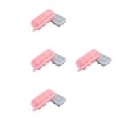 2 Pcs Vassoio Per Cubetti Di Ghiaccio Vaschetta Con Coperchio Impilabile
