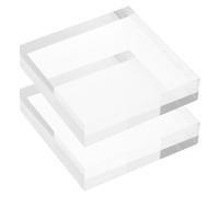 2 PCS Vassoio Per Esposizione Di Gioielli Espositore Cubo Quadrato Boutique