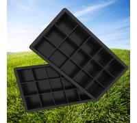 2 PCs Vassoio Per Ghiaccio Da 15 Griglie Stampi Budino Cubetti Silicone