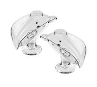 2 Pcs Ventosa Per Doccia Portasapone Con Scarico Piatto Di Custodia Barre