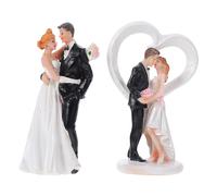 2 Pcs Wedding Cake Topper Decorazioni Torte Matrimonio Decorazione Torta