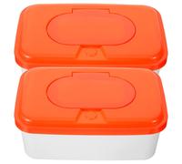 2 Pcs Wet Wipes Toilet Custodia Per Salviette Umidificate Neonati Contenitore