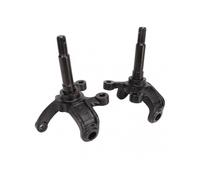 2 Pcs Wheel Stub Axle Strut Steering Knuckle Spindle Brake Disc Wheel Axle Hub Flange compatible with 110cc 150cc 200cc 250cc ATV Kart