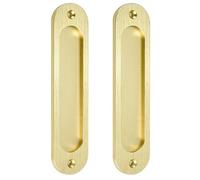 2 Pcs Zinco In Lega Mobile In Lega Hardware Porta Per Porta Legno Manici Per Porte Vetro Interni Facili Installazione.