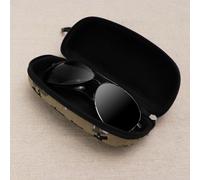 2 Pcs Zipper Eyeglasses Case for Outdoor Activities Custodia Occhiali Da Sole