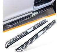 2 pedane laterali adatte per Porsche Cayenne 2019-2025, pedana da paddle, accessori per auto, in alluminio argento (con staffa) YKX