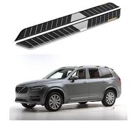 2 pedane laterali fisse Nerf in alluminio, con staffe, compatibili con Volvo XC90 2018-2025 (RS)