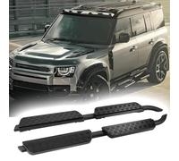 2 pedane laterali in alluminio adatte per Land Rover Defender 110 130 2020-2024 L663 pedana a 4 porte (stile vintage)