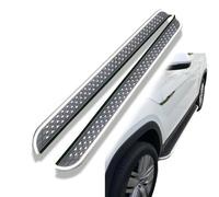 2 pedane laterali per SUV per AUDI Q7 2016-2025 NerfBar Pedane in alluminio accessori (con staffe)