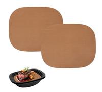 2 pellicole da forno permanenti per Bimby TM7 Varoma, riutilizzabili e antiaderenti, da cucina, antiaderente, lavabile in lavastoviglie, resistente al calore fino a 250 °C, per friggitrice ad aria