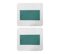 2 pellicole magnetiche per visualizzatori di campi magnetici, 25 x 50 mm, scheda di rilevamento micro-incapsulata flessibile per la visualizzazione di campi statici, strumento di laboratorio di
