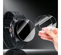 2 pellicole protettive in vetro temperato per Galaxy Watch Ultra 2, 47 mm | Pellicola modellata precisa dello schermo dell'orologio di adesione elettrostatica anti-appannamento di alta trasparenza di