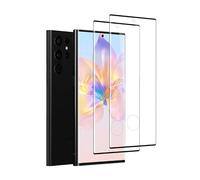 2 pellicole protettive per Samsung Galaxy S22 Ultra 5G, in vetro temperato, anti-sporco, alta precisione al tatto, copertura del bordo del display