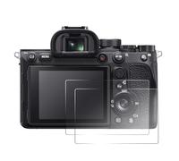 2 pellicole protettive per schermo compatibili con SONY A7RM4 A7M2 A7M3 A7RM2 A7RM3 A7SM2 A9II α7 II α7 III, pellicola trasparente in vetro temperato durezza 9H, accessori per fotocamera digitale