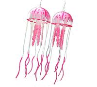 2 pendenti con in silicone con nappe in stile cinese per donne, accessori fatti a mano fai da te, orecchini gioielli buona fortuna, orecchini pendenti