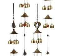 2 pendenti per campanelle a vento, pendenti con campanelli eolici, decorazioni