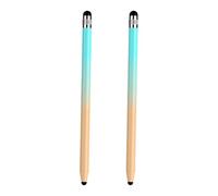2 penna per touch screen penna per schermo con impugnatura ergonomica sensibilità per tablet telefono capacitivo doppia punta in silicone capacitivo