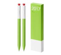 2 penne gel da 0,5 mm con scritta "First Love Heart" e inchiostro gel per scrittura fluida