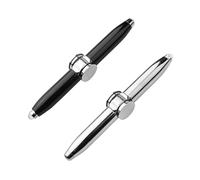 2 penne giroscopio a punta delle dita, penna stilografica, penna luminosa, penna adhs, penna magnetica per dito, giroscopio multifunzionale